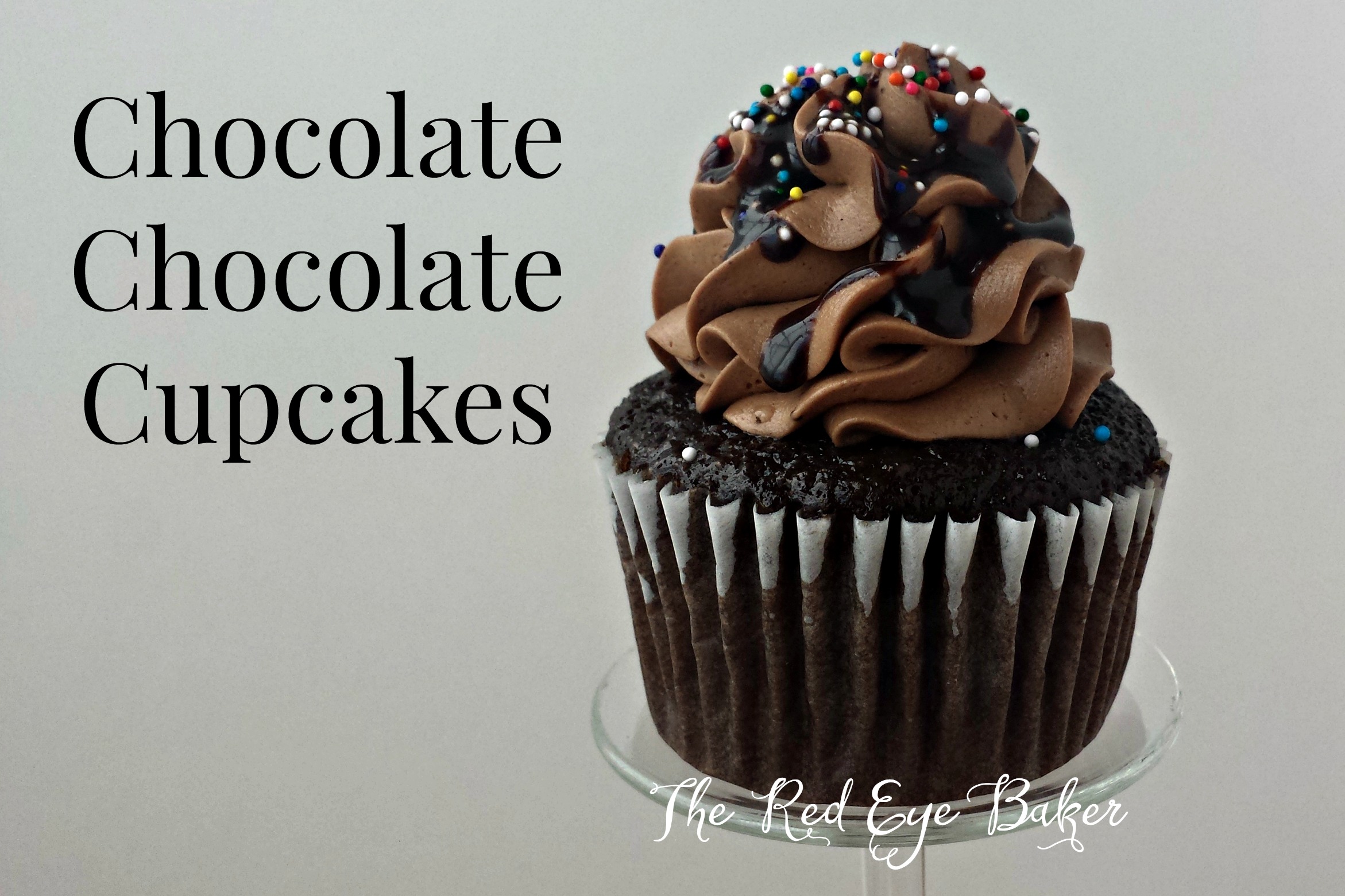 Chocolate Chocolate Cupcakes