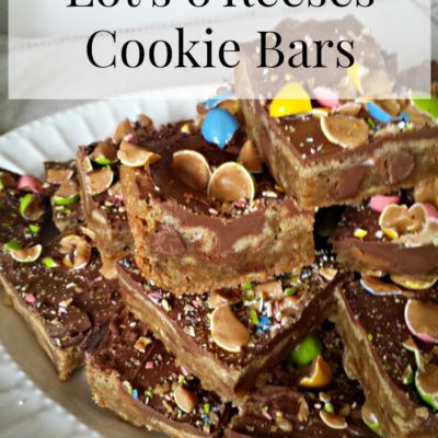 Lot's o'Reeses Cookie Bars
