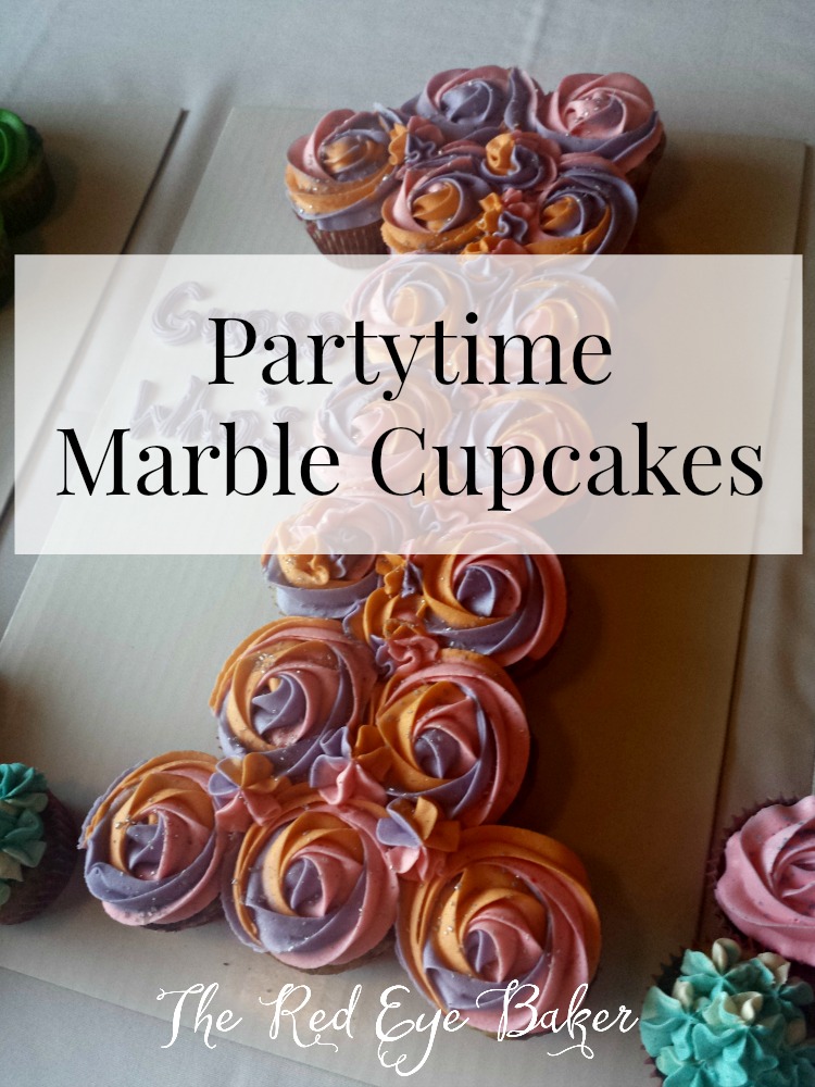 Partytime Marble Cupcakes