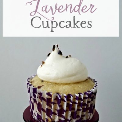 Lemon Lavender Cupcakes | Join me as I set out on a culinary adventure and use lavender for the first time in my recipe for these delicious Lemon Lavender Cupcakes.
