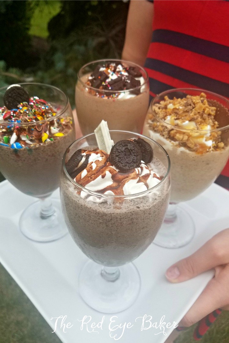 Homemade Milkshakes with the kids are such an easy and fun way to play with your kids in the kitchen. Grab your favorite candy and toppings and have fun!