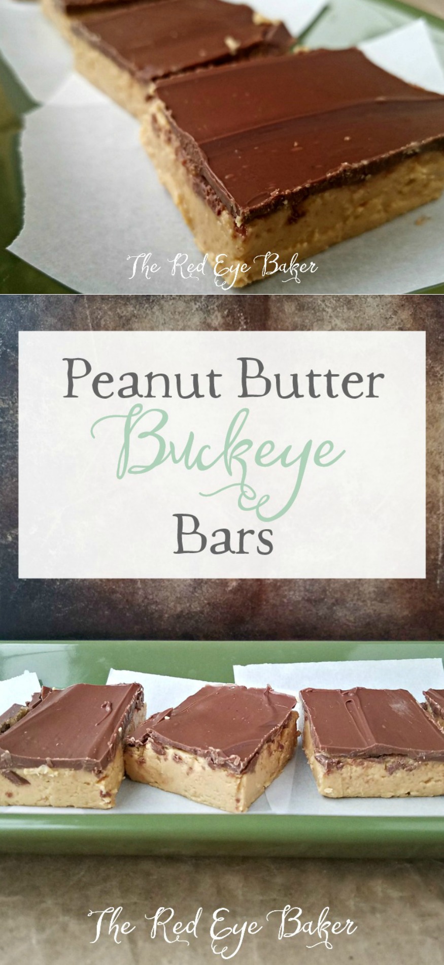 Peanut Butter Buckeye Bars | Is there anything better than peanut butter and chocolate? These Peanut Butter Buckeye Bars give you all the flavor you love in a traditional buckeye without all the work!
