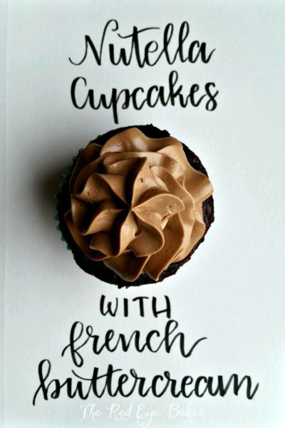 Nutella Cupcakes with French Buttercream