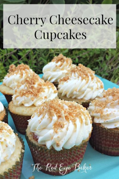 Cherry Cheesecake Cupcakes